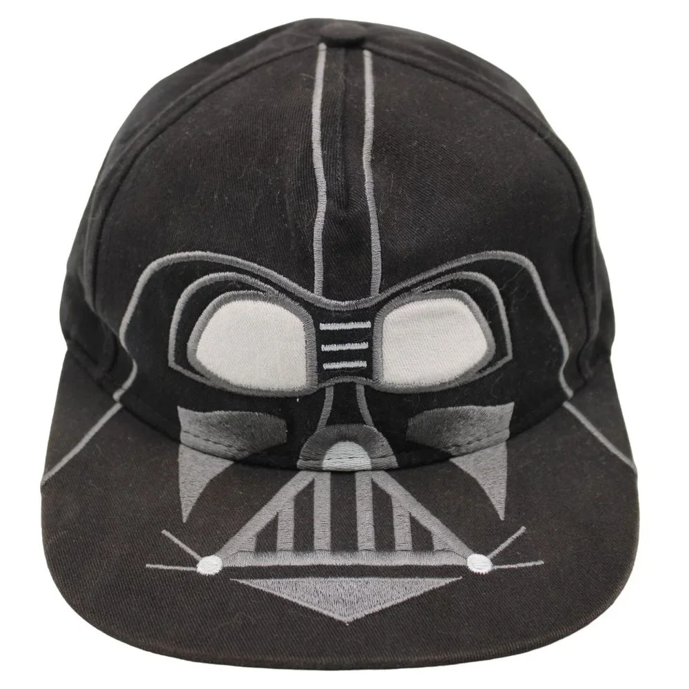 Disneyland Disney Parks Star Wars Darth Vader Big Face Embroidered Hat Cap Youth